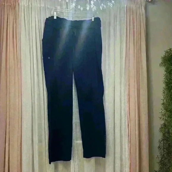 Barco Uniforms Pants - Barco One Large Navy Scrub Pants Athletic Type Lightweight Item# 3F
